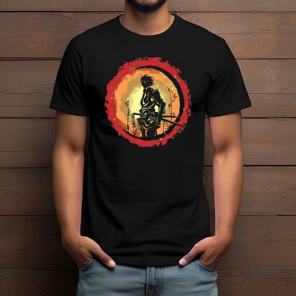 Silhouette Anime Custom T-shirt